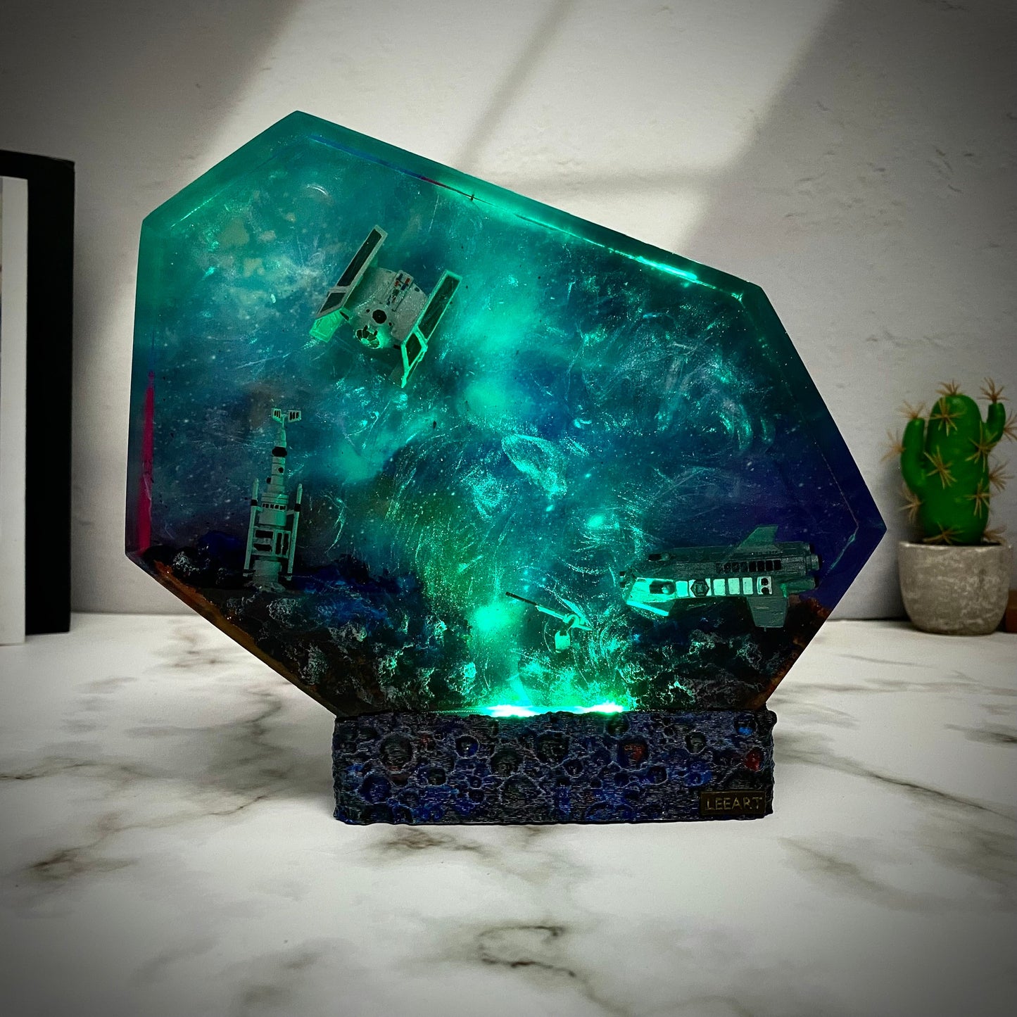 Galaxy Starwar 1 Resin Lamp