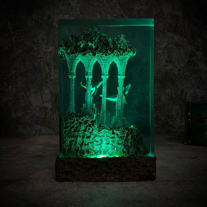 OCEAN VIKING Resin Lamp