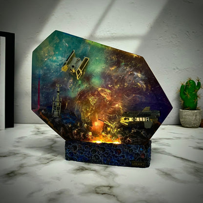 Galaxy Starwar 1 Resin Lamp