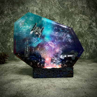 Galaxy Starwar 1 Resin Lamp