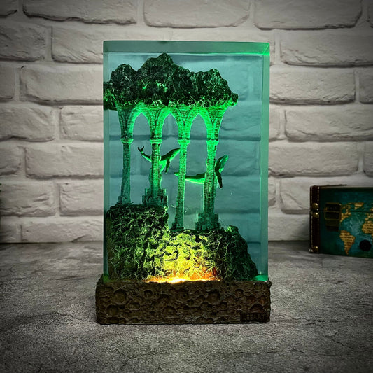 OCEAN VIKING Resin Lamp