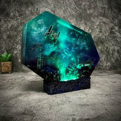 Galaxy Starwar 1 Resin Lamp