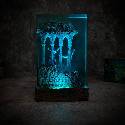 OCEAN VIKING Resin Lamp