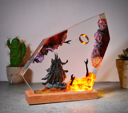 Lord Of The Rings Resin Lamp 2