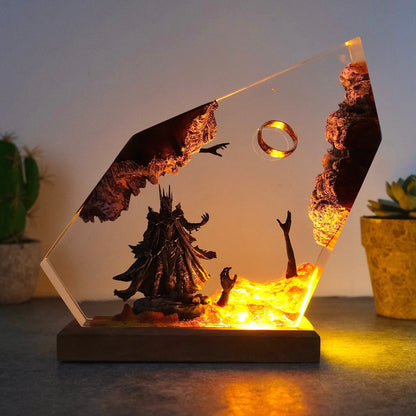 Lord Of The Rings Resin Lamp 2