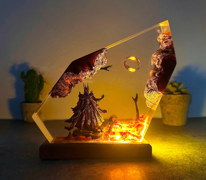 Lord Of The Rings Resin Lamp 2