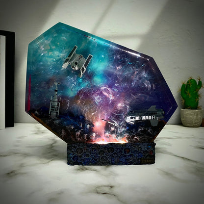 Galaxy Starwar 1 Resin Lamp